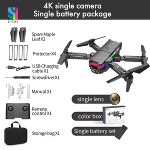 SY Đồ chơi Hot bán giá rẻ giá thấp Mini <span class=keywords><strong>Drone</strong></span> máy ảnh mới nhỏ có thể gập lại <span class=keywords><strong>Drone</strong></span> mini kép 4K HD Máy ảnh độ cao giữ chế độ - Product Image 3