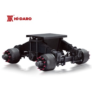 Daro New 24T 28T 32T Điểm Duy Nhất Hệ Thống Treo Cơ Khí Trailer <span class=keywords><strong>Bogie</strong></span> Hệ Thống Treo Tương Thích Với Đức Hoặc Mỹ Trục - Product Image 1