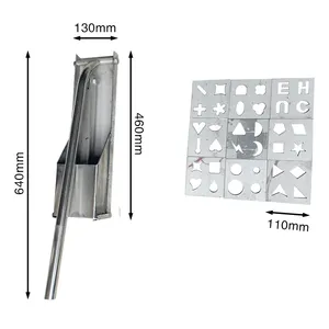陶瓷工具，DIY陶器和陶瓷机用粘土挤出机的粘土剥离器 - Product Image 2