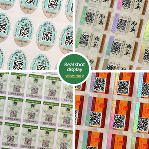 Factory Direct Sale Benutzer definierte Pakets icherheit Qr-Code 3D-Fälschungsetikett