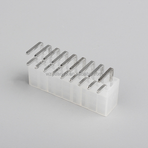 Molex 4.2mm Pitch 18 Pin başlık 5569-18AW PCB uygulaması için sağ açı serisi 5569 Series18pin - Product Image 1