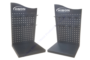 Estante de metal pequeño personalizado para exhibición de tienda minorista, soporte de sobremesa, productos - Product Image 4