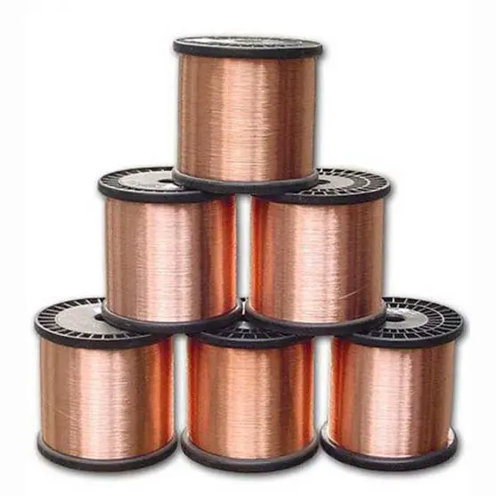 Preço fábrica Fio de cobre 29 swg fio de cobre esmaltado enrolamento fio redondo liga cobre puro