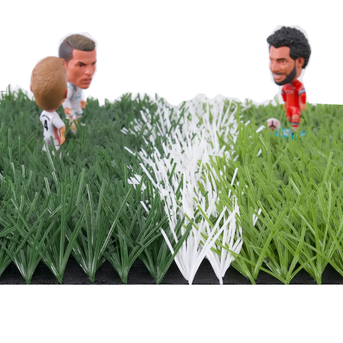 50mm futbol sahası sentetik çim halı yeşil yapay çim