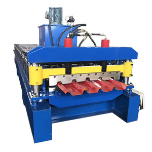 Peru tr4 TR5 TR6 aluzinc tấm lợp cuộn hình thành máy tấm lợp CuộN cũ - Product Image 5