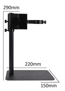 <strong>Digital</strong> <strong>Microscope</strong> 48MP 4K Video <strong>Output</strong> Camera 3840x2160 Pixel 130X Lens Ring Light Circular Lamp for Solder Phone Repair Small - Product Image 2