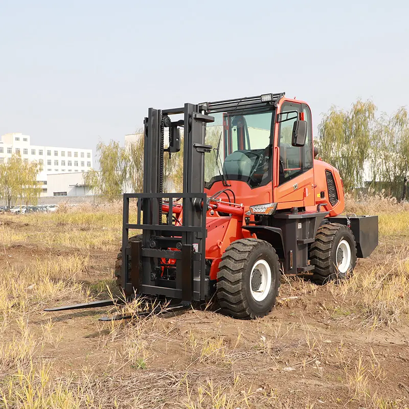 En iyi fiyat ile 2023 yeni Model tüm arazi tipi Forklift 4x4