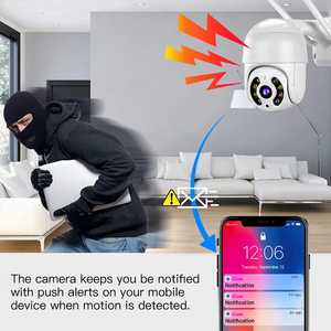 Cámara IP Icsee 4K, domo de velocidad de 8MP, seguimiento automático, Wifi inalámbrico para exteriores, Monitor de vigilancia en VIF, visión nocturna para el Hogar Inteligente CMOS - Product Image 5