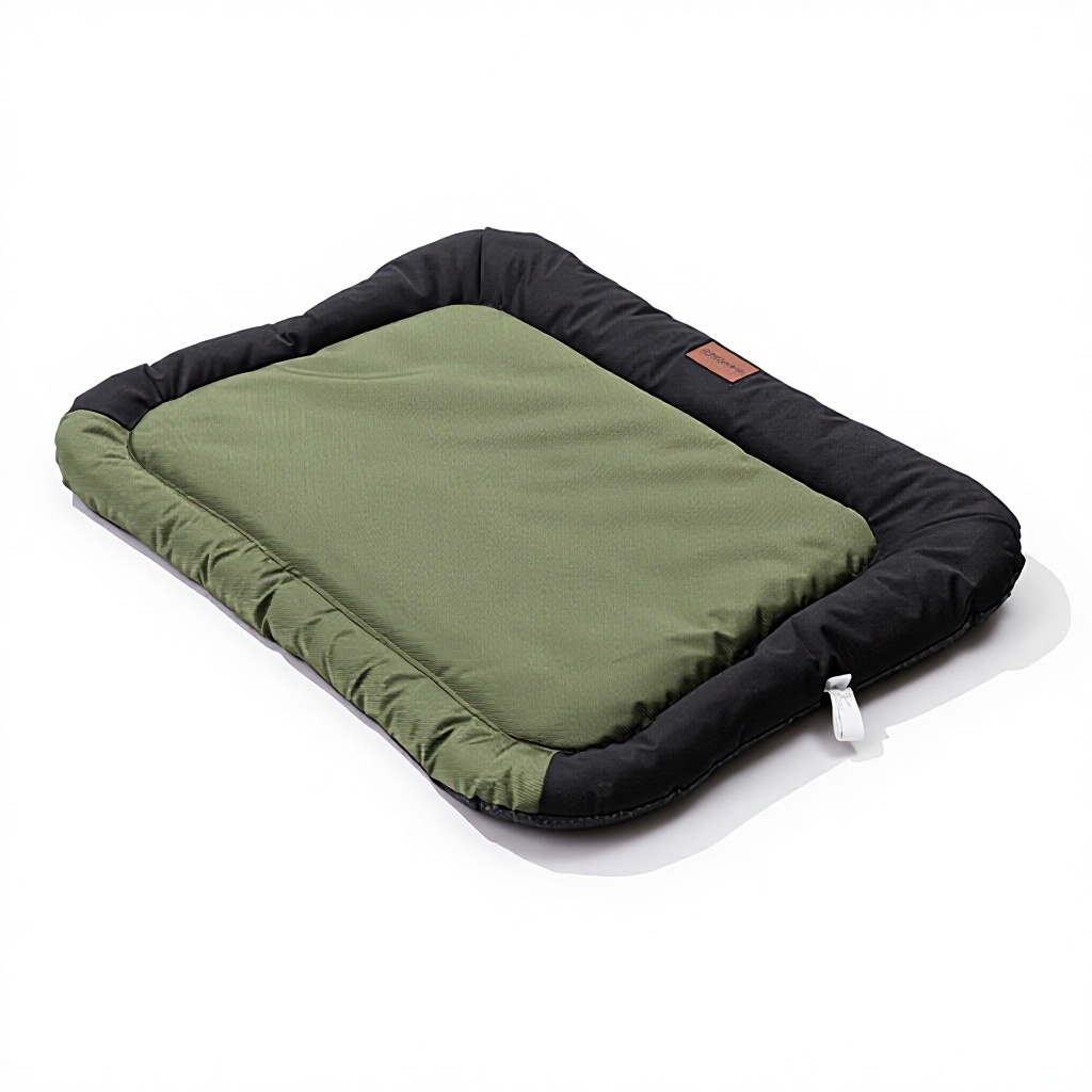 Coussin de canapé vert armée