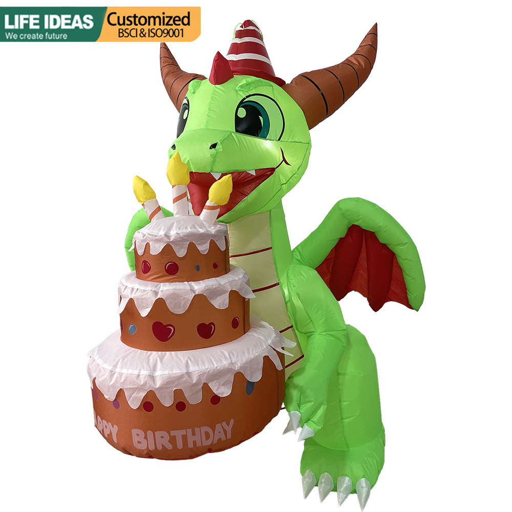 5ft sauter anniversaire dinosaure gâteau décoration