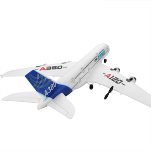 A120エアバスA380モデルリモコンプレーン2.4G 3CHEPP固定翼RC飛行機RTFRCWingspanおもちゃ - Product Image 2