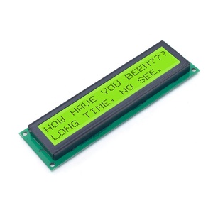 Módulo de pantalla lcd de gran tamaño, 16 Pines, 20x2, 8 bits, monocromático paralelo - Product Image 3