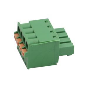 3.5mm 3.81mm Pitch Female <strong>Spring</strong> <strong>Type</strong> <strong>Pluggable</strong> Screwless <strong>Terminal</strong> <strong>Block</strong> - Product Image 4