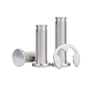 M3 M4 M5 M6 M8 M10 M12 A2 thép không gỉ phẳng đầu mang hình trụ định vị trục cuộn Chốt <span class=keywords><strong>pin</strong></span> với trục circlip - Product Image 1