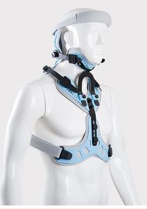 Dukungan Orthosis Tengkuk Thoracic, Penyangga Orthosis Kepala Leher Dada Orthotics Tengkuk Vertebra Dapat Disesuaikan - Product Image 2