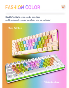 CSX静音开关键盘60% RGB背光游戏键盘电脑笔记本电脑 - Product Image 3