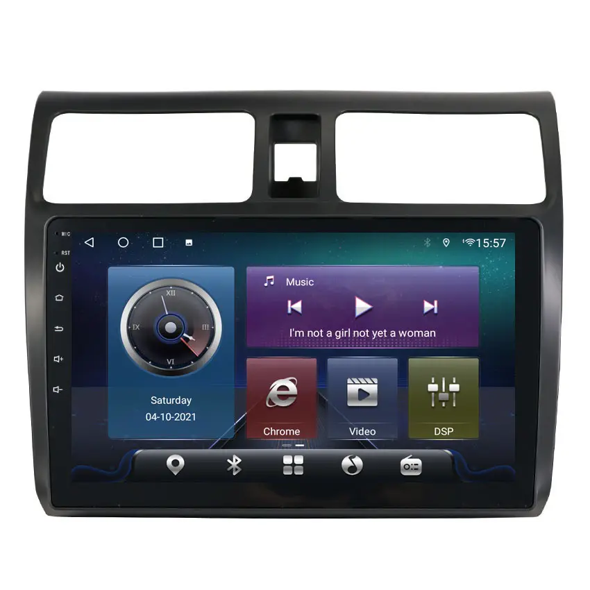 Dsp 4G Android Auto Dvd-Speler Radio Voor Suzuki Swift Auto Multimedia Speler Gps Navigatie Autoradio Stereo Audio Video Speler