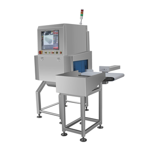 Linha de produção de alimentos sistema de detector de objetos estrangeiros de raios X da máquina de detecção de metais