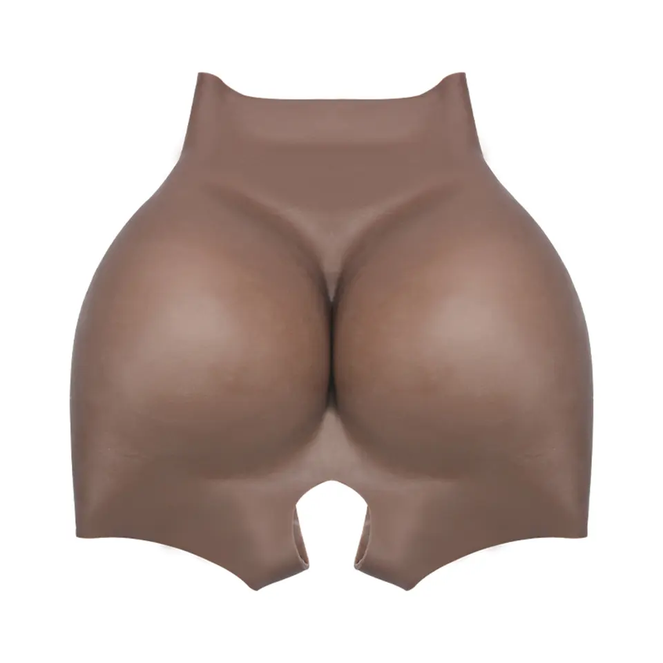 Sexy silicona glúteos artificiales Pantalones de silicona para mujer glúteos de silicona suave y caderas mejoradas ropa interior