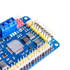 Yeni sürüm 32 kanal Robot Servo kontrol panosu Servo Motor kontrolörü PS2 kablosuz kumanda USB/UART bağlantı modu