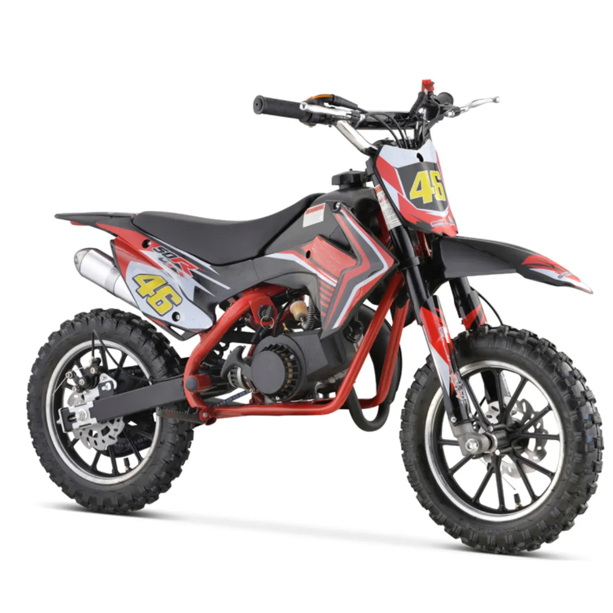 2023 wholesale 50cc gas powered motorcycle enduro dirt bike for $135 spare parts sale