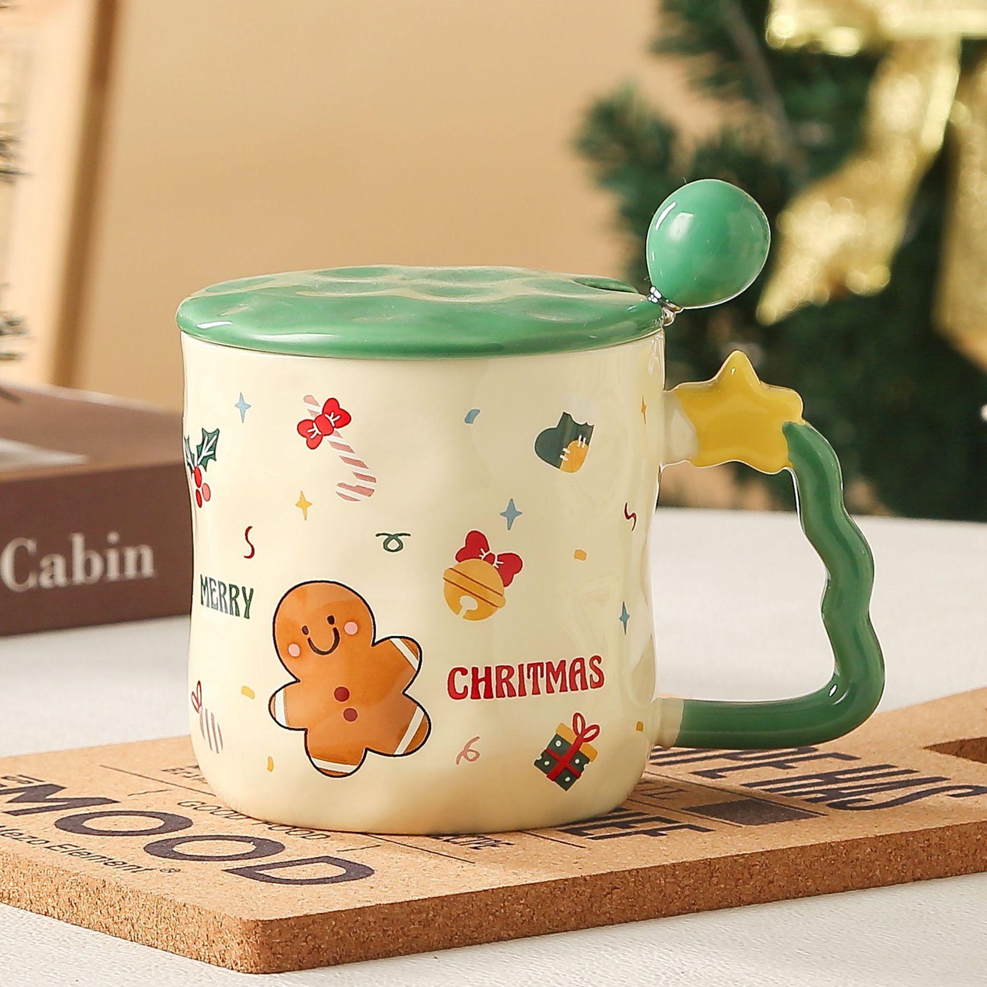 Galletas Osito - Cuchara con tapa para taza