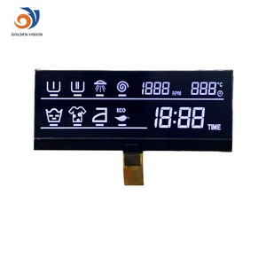 OEM Trans missive Black VA Segment LCD-Anzeige modul 7-Segment-Digital-LCD für elektronische Gutscheine - Product Image 2