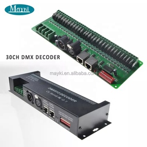 DMX512 30 телевиденье Подсветка: Светодиодная лента контроллер DMX RGB декодер для Подсветка: светодиодная лента - Product Image 6