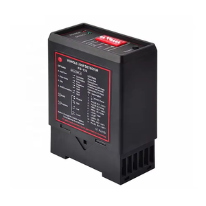 Sistema de Control de acceso de estacionamiento PD132 Sensor de un solo canal Detector de bucle de vehículo inalámbrico para puerta de barrera