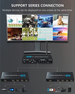 4*1 conmutación perfecta 1080P60HZ 4K30HZ HDMI Switcher Quad Multi-VIEWER - Product Image 3
