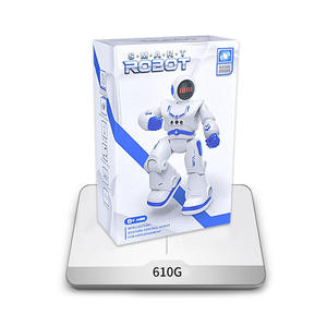 Robot di programmazione intelligente per bambini modello di articolazione mobile rilevamento dei gesti telecomando Robot giocattolo danzante a piedi con musica leggera - Product Image 6