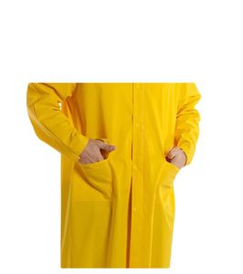 เสื้อโค้ท PVC ชิ้นเดียวกันน้ำขนาดใหญ่สำหรับเสื้อปอนโชเสื้อกันลมแบบขยายสำหรับใช้กลางแจ้งเสื้อกันฝนข้ามพรมแดนแบบหนา - Product Image 5