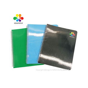 <strong>Basic</strong> Simple Notebook Wide Ruled Wire Bound Spiral School <strong>Book</strong> Notebook Assorted Solid Colors Wide Ruled Composition Notebook - Product Image 5
