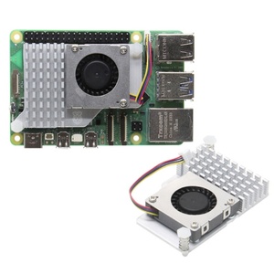 Smart Electronics <strong>Raspberry</strong> <strong>Pi</strong> 5 Aluminum Alloy Heat Sink <strong>Raspberry</strong> <strong>Pi</strong> Heatsink Active Radiator Active Cooling Fan - Product Image 4