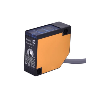 BXUAN Sensor óptico NPN Salida de tres cables NO + NC Distancia de detección 30cm Sensor de proximidad fotoeléctrico de reflexión difusa - Product Image 1