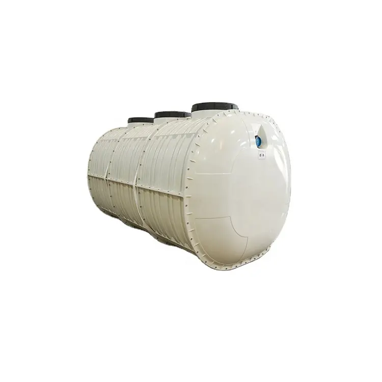 Yeni YuDa 5T/gün kalıplı septik tank nokta SMC üç formu yağ tutucu kanalizasyon arıtma ekipmanları ev küçük septik tank