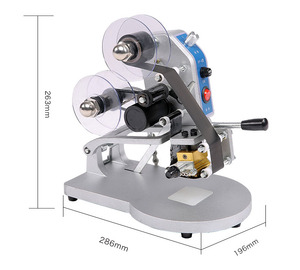 Fabrik preis DY-8 Manuelle Hand Mini tragbare Codier maschine Food Beverage Packaging Valid ity Codierung maschine