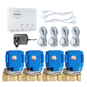Advanced Water Leakage <strong>Detection</strong> System and Valve Auto Shut off - Wired <strong>Sensor</strong>, Easy Installation, Residential/Commercial <strong>Use</strong>