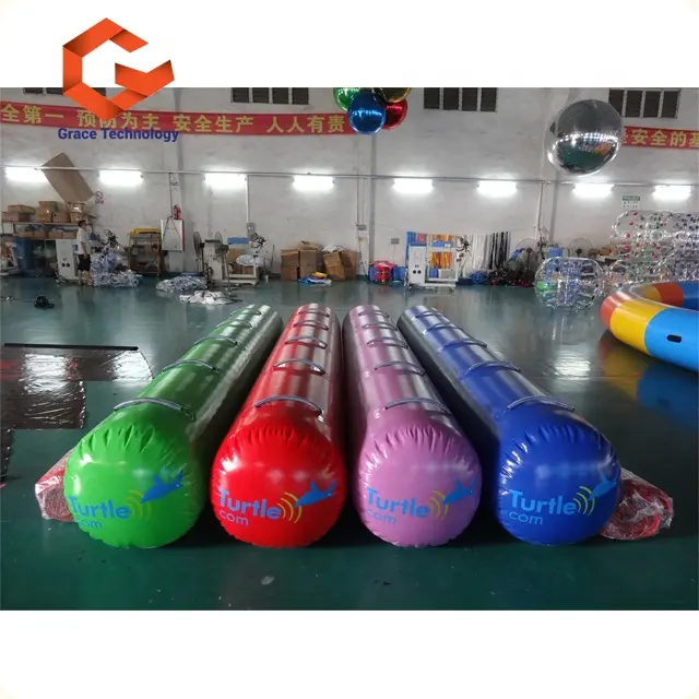 Chất Lượng Cao Inflatable Xi Lanh Phao Inflatable Nổi Inflatable Swim Buoy Đối Với Thể Thao Dưới Nước Trò Chơi