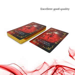 Thẻ Tarot cạnh vàng tùy chỉnh-như cartas de carmem romani sunacai - Product Image 4