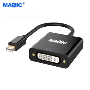 电缆常用附件1080p迷你DP公到DVI母转换器电缆迷你显示端口到DVI适配器电缆 - Product Image 1