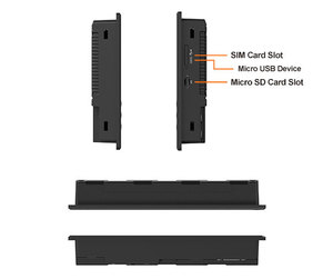 Lilliput PC-702 Industrial <strong>Embedded</strong> Touch Screen Tablet PC <strong>Computer</strong> Windows10 Linux HDMI VGA USB GPS 4G <strong>GPIO</strong> LAN WIFI Bluetooth - Product Image 4