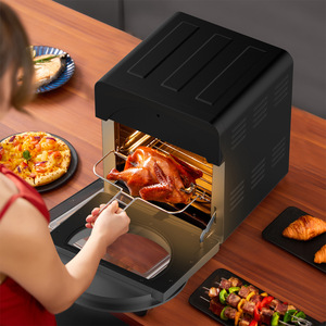 14L Stainless Steel Air Fryer Oven Digital Control Panel with <strong>LCD</strong> <strong>Display</strong> Steaming <strong>Function</strong> for Household Electric Air Fryer - Product Image 5