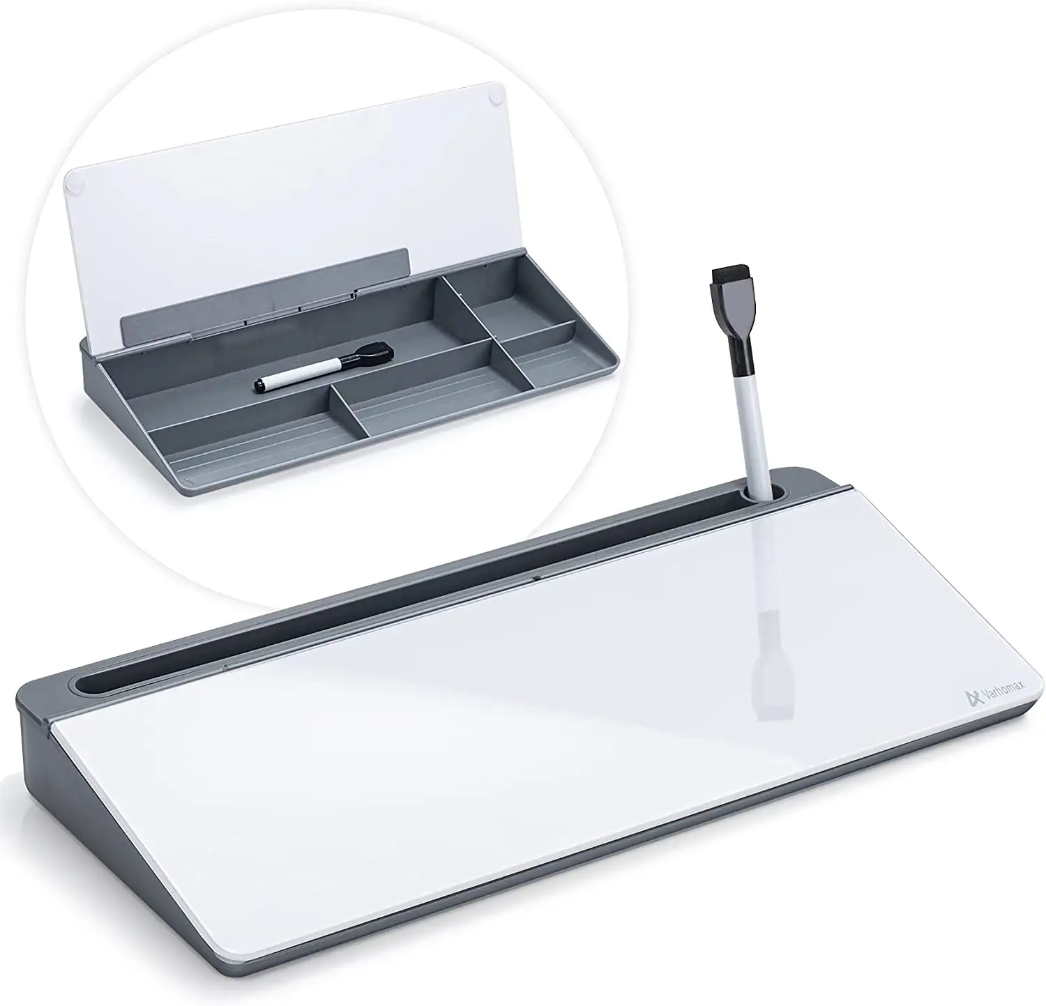 Fabriek Groothandel Desktop Acryl Whiteboard Opslag Organizer Computer Toetsenbord Platform Droog Uitwissen Oppervlak Pad Stand Board