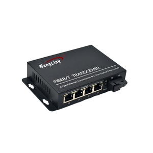 高质量4端口媒体转换器10/100Mbps以太网交换机，带155毫米SC光端口，用于可靠的网络通信 - Product Image 5