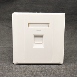 86 tipo 1/2/4 porte presa per Computer pannello interfaccia cavo presa RJ45 modulo di rete piastra a muro informazioni frontalino del Computer - Product Image 3