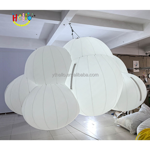 Reklam dekoratif Led aydınlatma balon sahne sahne ve parti için şişme aydınlatma bulut - Product Image 3