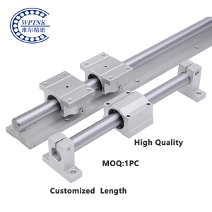 Servicio OEM SBR TBR25 TBR25UU TBR25LUU Unidad de brida de rodamiento deslizante de tipo abierto Bloque de riel de guía TBR de 25mm Enrutador CNC de eje lineal - Product Image 2