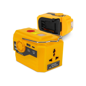 Akku 200W Wechsel richter für DEWs DCB200 Batterie DC 18V bis AC 110V 220V Ausgang Wechsel richter Generator mit <span class=keywords><strong>USB</strong></span> Ladegerät <span class=keywords><strong>Adapter</strong></span>