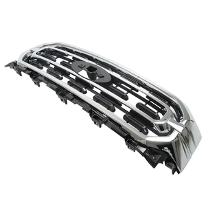 OE Style Radiator Mesh Grille for 2021 2022 2023 Ford F150 <strong>F</strong>-<strong>150</strong> Chrome <strong>Frame</strong> ABS Front Racing Grill - Product Image 3